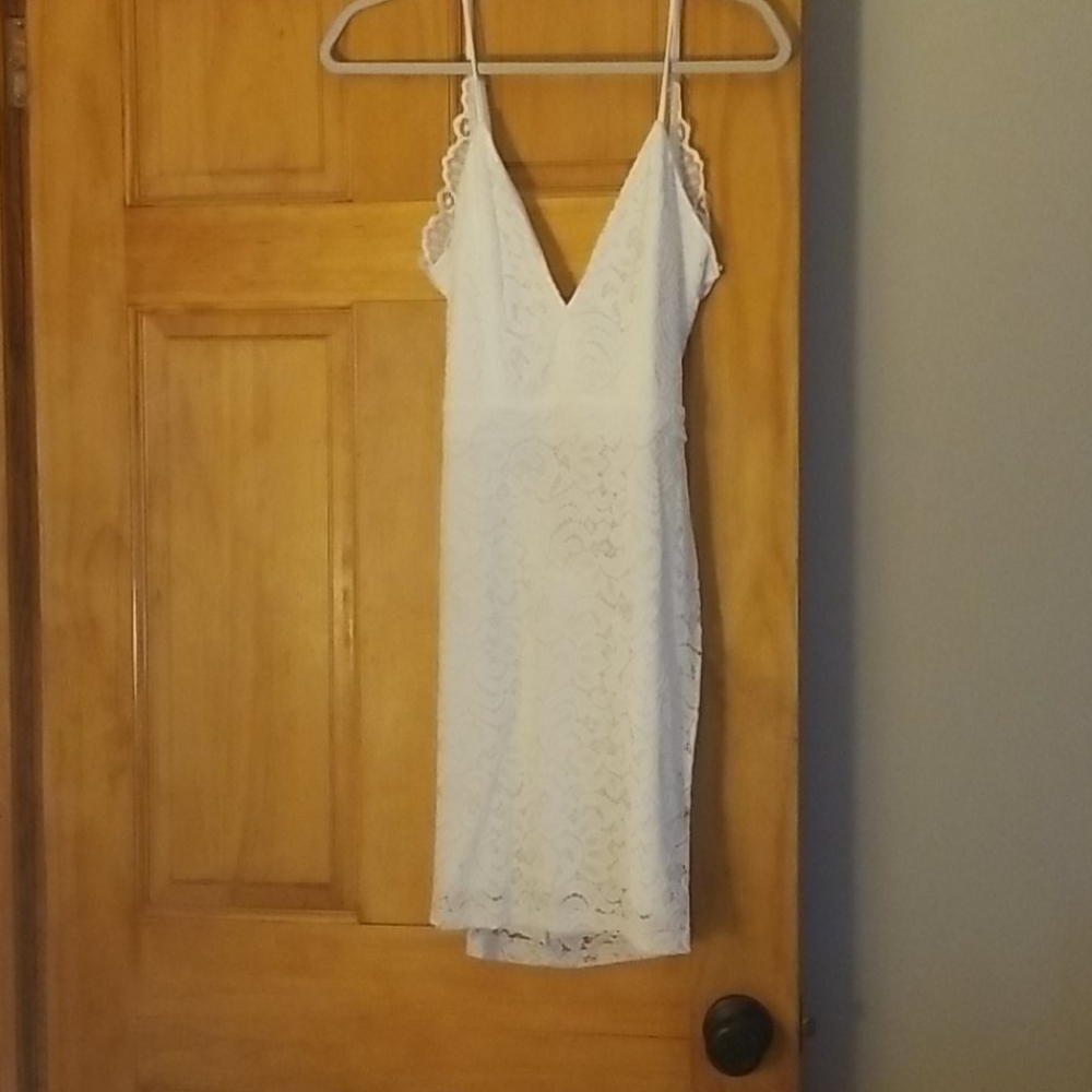 White lace dress by Windsor, Medium